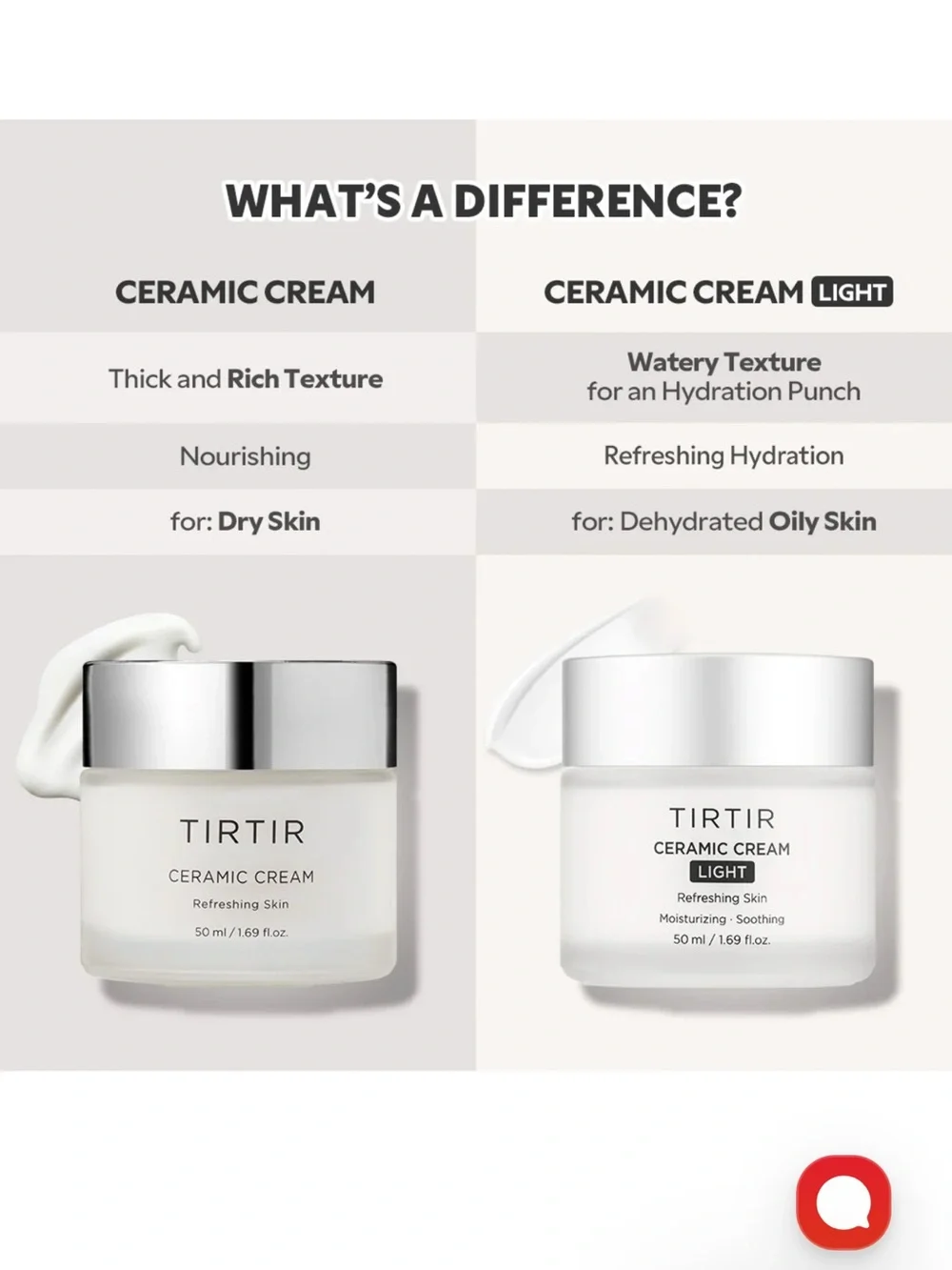TIRTIR Ceramic Cream Light  50ml
